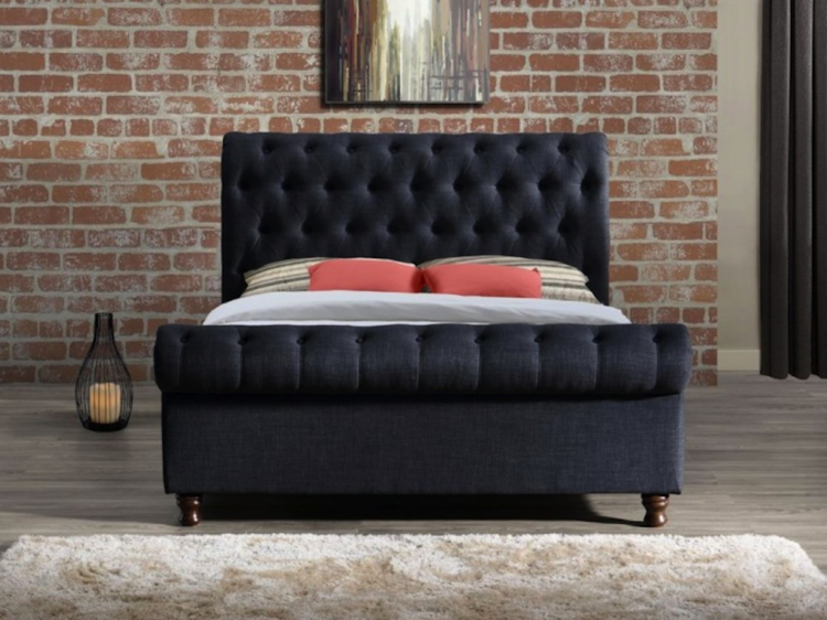 Chesterfield Upholstered Bed