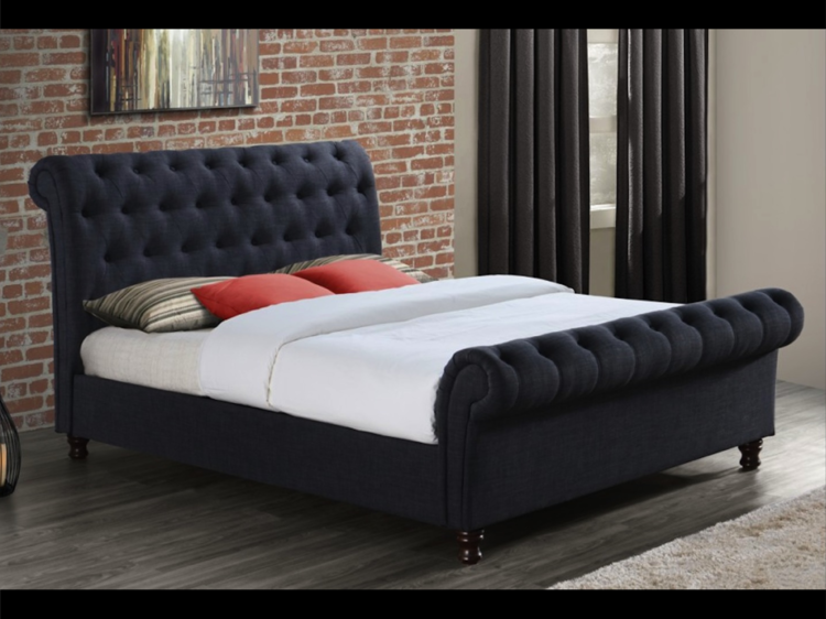 Chesterfield Upholstered Bed